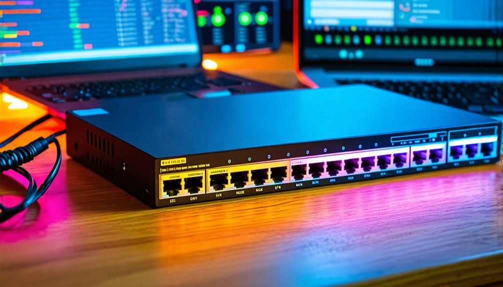 Сетевой коммутатор Ethernet Гигабитный коммутатор Ethernet